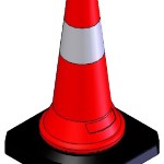 Πλαστικός κώνος 50 cm PARK-DH-PE-1