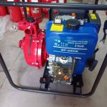 Αντλία φορητή diesel με μίζα 7 hp 30m3 x 65μετρα με 40 μέτρα μάνικα fire expert