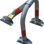 Αρθρωτή μπάρα τύπου U με 3 πόδια HSU3L-3040-3313-GAL