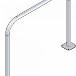 Μπάρα Ποδηλάτων Μεγάλη 100 x 80 εκ FSU2L-10080-4218-GAL