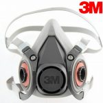 μάσκα μισού προσώπου 3M 6200 για 2 φιλτρα EN 140