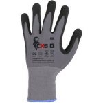 Γάντια ICA από ελαστικό νάιλον πλεκτό και ελαστάν (Spandex) Επικάλυψη νιτρίλιο CAT 2 EN 420 EN 388 4131X 407 X1XXXX