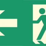 Φωσφορίζουσα σήμανση Αριστερή έξοδος 32×16 ΕΧ256 Class C (ISO)